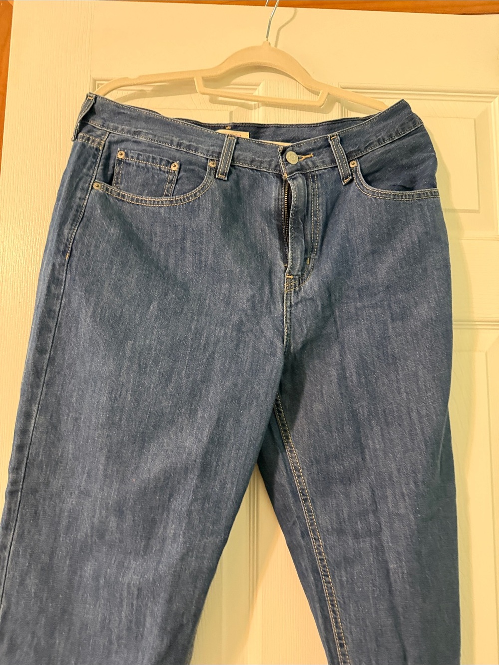 Low Pro Straight Men's Jeans - Blue Denim